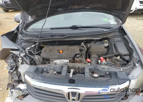 2012 Honda Civic Ex-L z USA, uszkodzony, nr VIN 2HGFB2F96CH507377